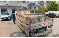 廣西一批20.6kw湘潭礦用牽引電機出口海外